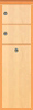 MITTELHOCHSCHRANK, 2 Schubk�sten, 1 Dreht�r