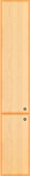 HOCHSCHRANK, 2 Dreht�ren