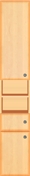 HOCHSCHRANK, 1 Dreht�r, offenes Fach, 1 Schubkasten, 1 Dreht�r