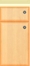 UNTERSCHRANK, 1 Schubkasten, 1 Dreh�r