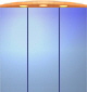 SPIEGELSCHRANK 80 cm breit, 3 Halogenspots, 3  Dreht�ren